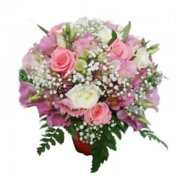 סידור ורוד-לבן 744