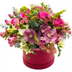 קופסת פרחים יוקרתית 748