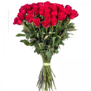 זר ורדים אדומים 734